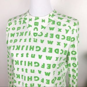 Vintage Saks Fifth Avenue alphabet graphic Tee